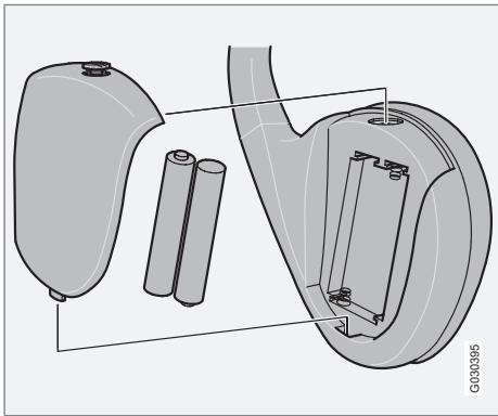 VOLVO XC90 Phase 2 (2006-2014) - RSE - Système de divertissement Banquette Arrière - Double écran\* - 1