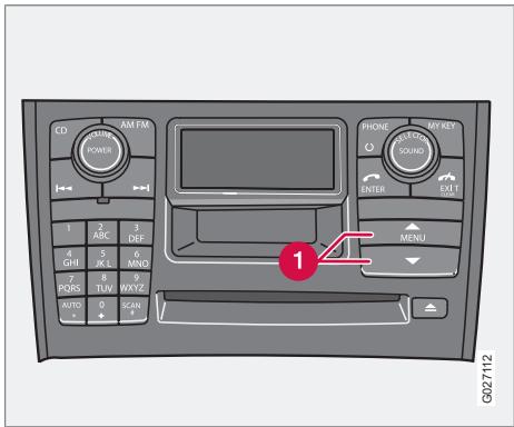 VOLVO XC90 Phase 2 (2006-2014) - Commandes au volant - 2