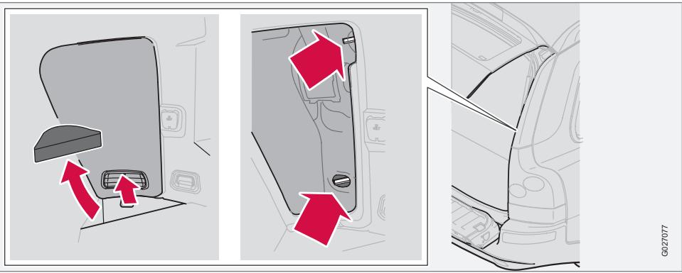 VOLVO XC90 Phase 2 (2006-2014) - Changement d'ampoules - 1