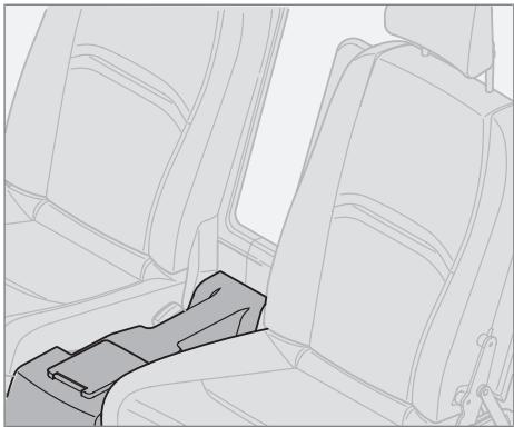 VOLVO XC90 Phase 2 (2006-2014) - Compartiments de rangement dans l'habitacle - 1