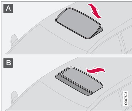 VOLVO XC90 Phase 2 (2006-2014) - Toit ouvrant électrique\* - 1