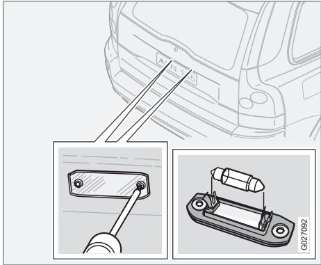 VOLVO XC90 Phase 2 (2006-2014) - Changement d'ampoules - 2