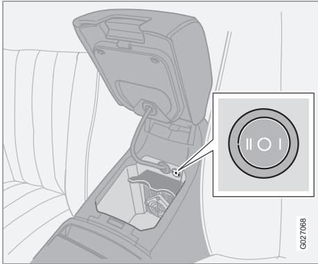 VOLVO XC90 Phase 2 (2006-2014) - Compartiments de rangement dans l'habitacle - Executive - 1