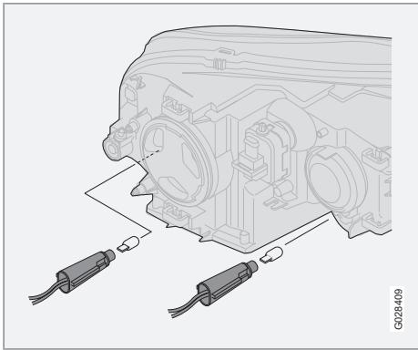 VOLVO XC90 Phase 2 (2006-2014) - Changement d'ampoules - 1