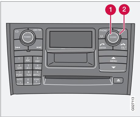 VOLVO XC90 Phase 2 (2006-2014) - Reproduction optimale du son - 1