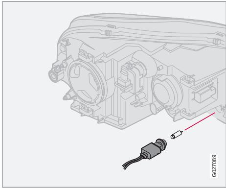 VOLVO XC90 Phase 2 (2006-2014) - Changement d'ampoules - 2