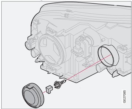 VOLVO XC90 Phase 2 (2006-2014) - Feux de route - 1
