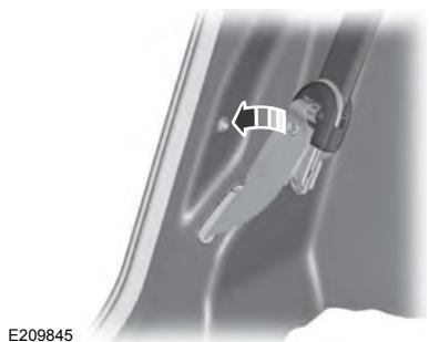 FORD Flex (2017) - Rangement de la ceinture de sécurité arrière gonflable - 1