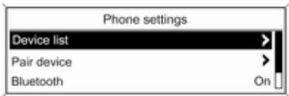 Vauxhall Astra 6 Phase 2 (2012-2015) - Activating Bluetooth - 1