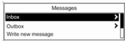 Vauxhall Astra 6 Phase 2 (2012-2015) - Messaging functions - 1