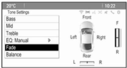 Vauxhall Astra 6 Phase 2 (2012-2015) - Fade and Balance - 1