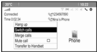 Vauxhall Astra 6 Phase 2 (2012-2015) - Second incoming phone call - 1