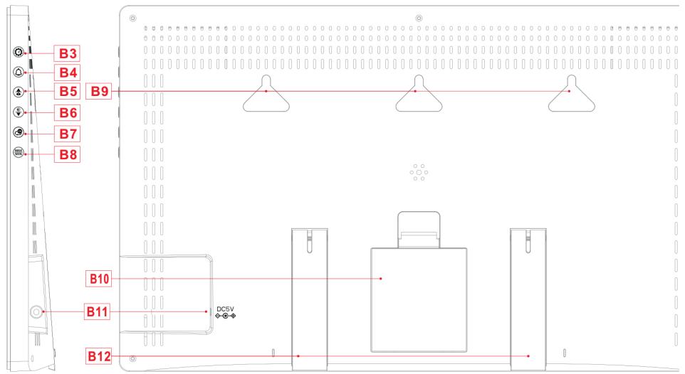 OPTEX 990056 - Face écran digital - 3