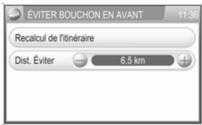 OPEL Zafira B Phase 2 (2008-2014) - Exclusion des rues du guidage d'itinéraire - 2