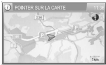 OPEL Zafira B Phase 2 (2008-2014) - Sélection d'une destination sur la carte - 2