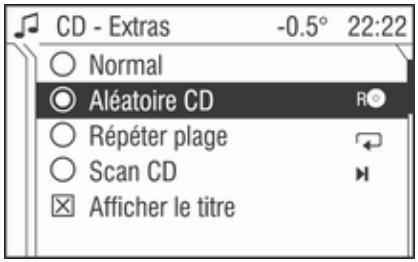 OPEL Zafira B Phase 2 (2008-2014) - Structure du menu - 3