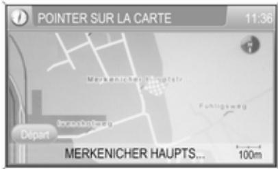 OPEL Zafira B Phase 2 (2008-2014) - Sélection d'une destination sur la carte - 3