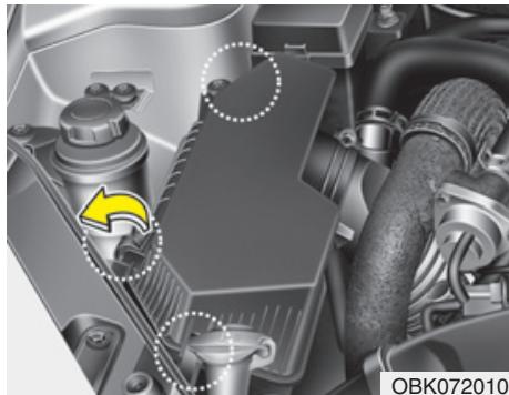 HYUNDAI Genesis coupe (2012-2016) - Remplacement du filtré - 1