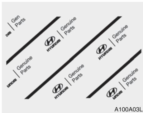 HYUNDAI Genesis coupe (2012-2016) - Comment savoir si on achete bien des pieces de marque Hyundai? - 1