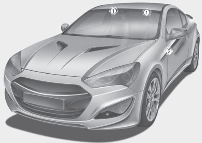 HYUNDAI Genesis coupe (2012-2016) - Ajouter un équipement ou modifier un vehicule équipé de coussins gonflables - 1