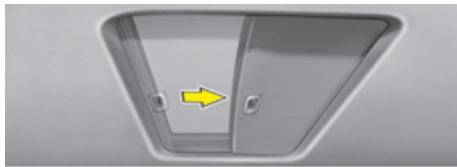 HYUNDAI Genesis coupe (2012-2016) - Avertissement d'ouverture du toit ouvrant (si équipé) - 1