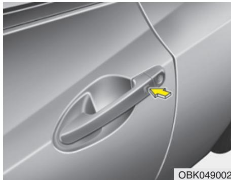 HYUNDAI Genesis coupe (2012-2016) - Fonctions de la clé intelligente - 1