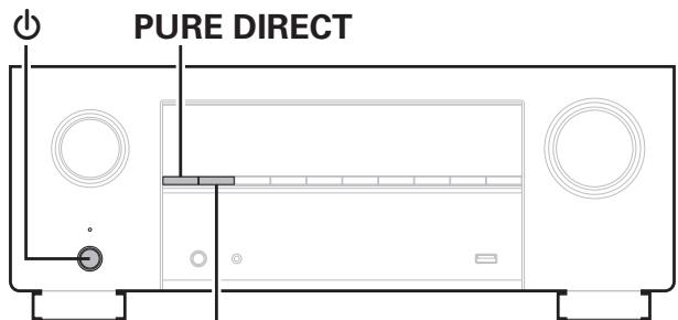 DENON AVCX2850H - Réinitialisation des réglages d'usine - 1