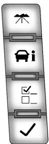 CHEVROLET Express Phase 2 (2003) - Boutons du CIB - 1