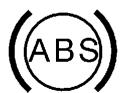 CHEVROLET Express Phase 2 (2003) - Témoin du système de freinage antiblocage (ABS) - 1