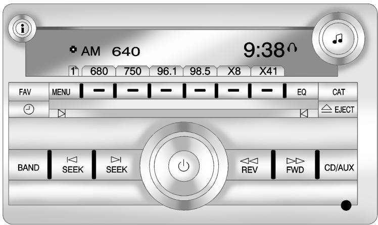 CHEVROLET Express Phase 2 (2003) - Autoradio(s) - 1