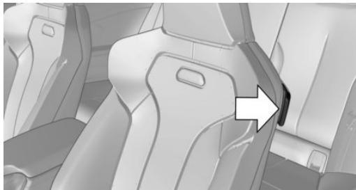 BMW M4 COUPÉ (2017-2020) - Guide de ceinture - 1