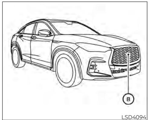 INFINITI QX55 (2022) - AVERTISSEMENT - 2