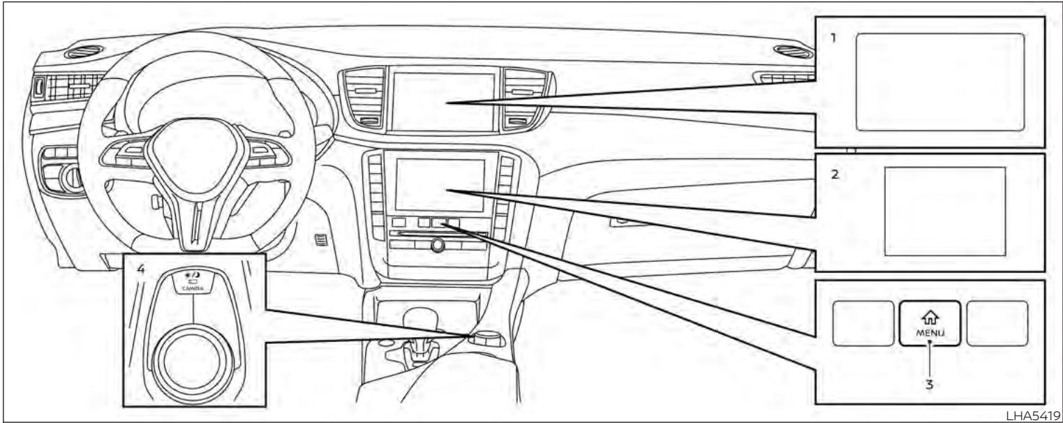 INFINITI QX55 (2022) - MOBILES (selon l'équipement) - 1