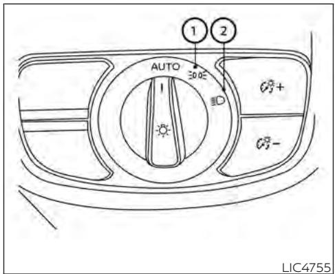 INFINITI QX55 (2022) - INTERRUPTEUR DES PHARES - 2