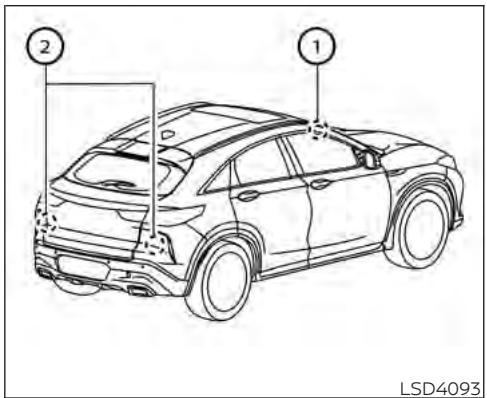 INFINITI QX55 (2022) - AVERTISSEMENT - 1