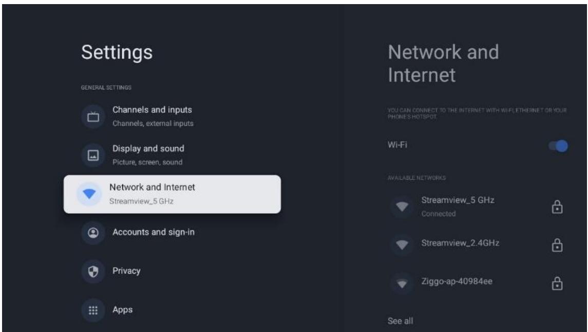 THOMSON 55QG4S14 - Réseau et Internet - 1