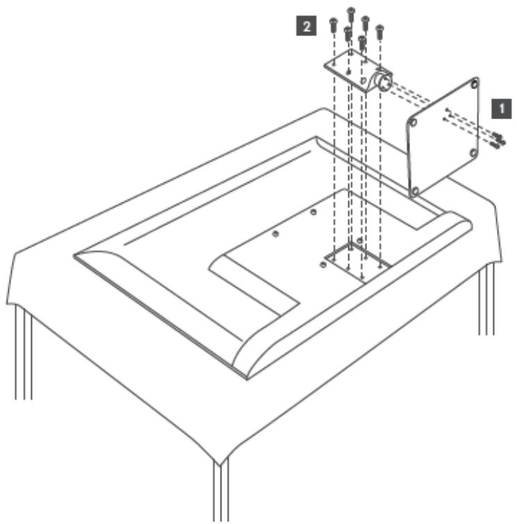 THOMSON 55QG4S14 - Modèles avec support central pivotant - 1