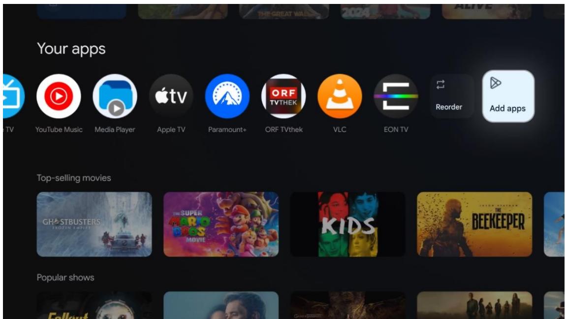 THOMSON 55QG4S14 - Écran d'accueil - 2