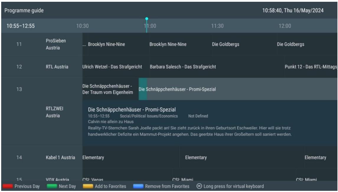 THOMSON 55QG4S14 - Guide du programme - 2