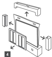 THOMSON 55QG4S14 - Modèles avec support central pivotant - 7