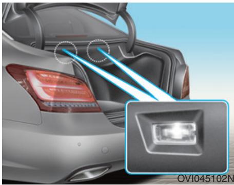 HYUNDAI Equus (2009-2016) - Plafonnier dans le coffre - 1