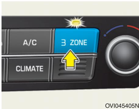 HYUNDAI Equus (2009-2016) - Touche de commande 3 ZONE (trizone) - 1