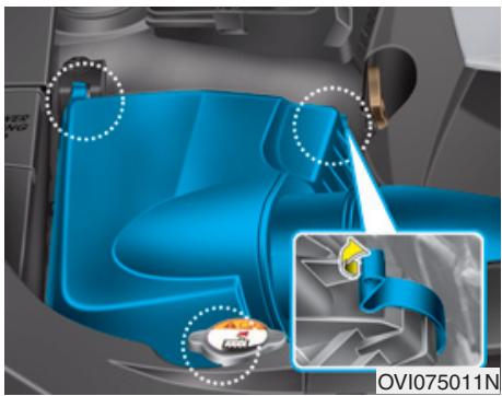 HYUNDAI Equus (2009-2016) - Remplacement du filtre à air - 3