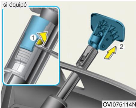 HYUNDAI Equus (2009-2016) - Remplacement des ampoules des phares avant, feux de position, clignotants, catadioptres, phares antibrouillard avant - 4