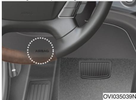 HYUNDAI Equus (2009-2016) - Coussin gonflable avant du conducteur et du passager avant - 2