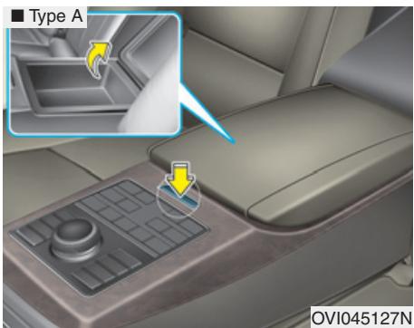 HYUNDAI Equus (2009-2016) - Compartiment de rangement dans la console arrière - 1
