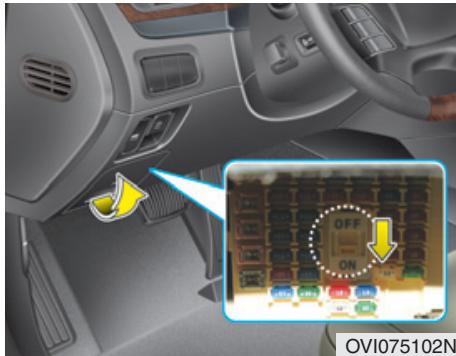 HYUNDAI Equus (2009-2016) - Remplacement des fusibles sur le panneau de la planche de bord - 5