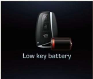 HYUNDAI Equus (2009-2016) - Low Key Battery (pile de clé faible) - 1