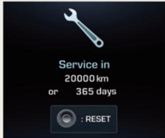HYUNDAI Equus (2009-2016) - Intervalles de service - 1