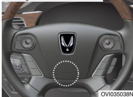 HYUNDAI Equus (2009-2016) - Coussin gonflable avant du conducteur et du passager avant - 1